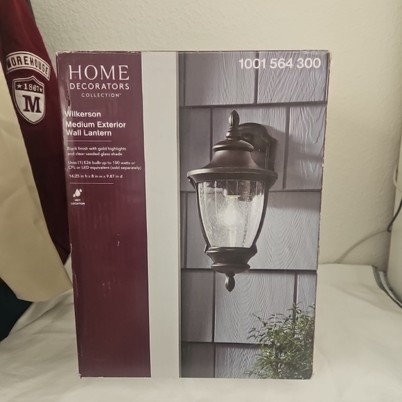 Wilkerson Médium Exterior Wall Lantern Home Decorators Collection #187